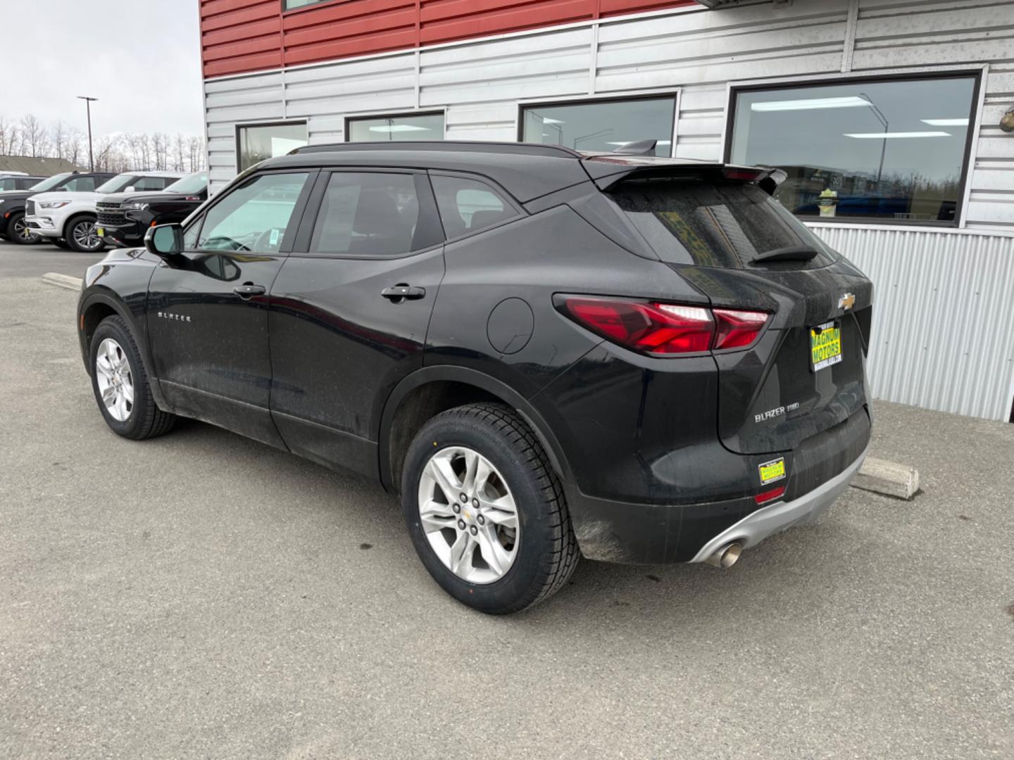 2021 Black Chevrolet Blazer (3GNKBJRS1MS) , located at 1960 Industrial Drive, Wasilla, 99654, (907) 274-2277, 61.573475, -149.400146 - Photo#3